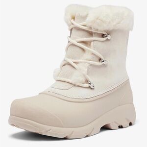 Sorel Women's Tan and Cream Winter Boots